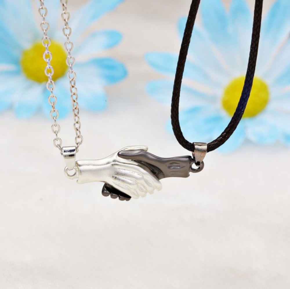 You and me magnetic necklace